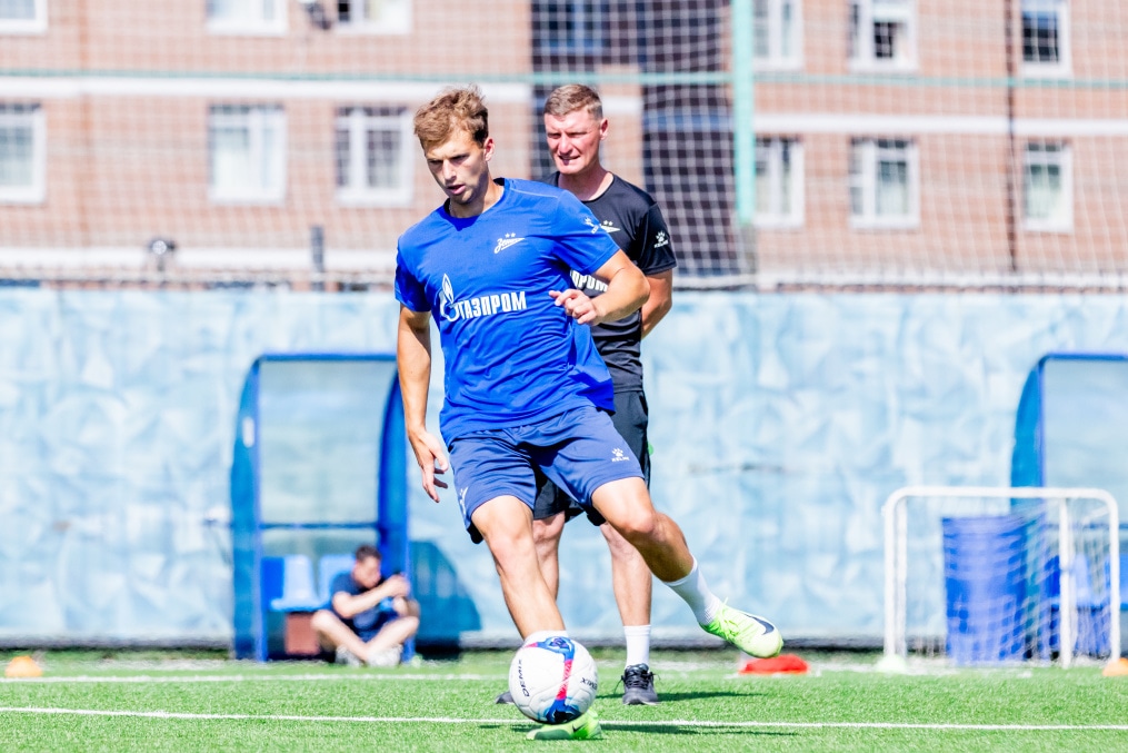 Тренировка «Зенита»-2 перед матчем с ФК «Торпедо-Владимир»