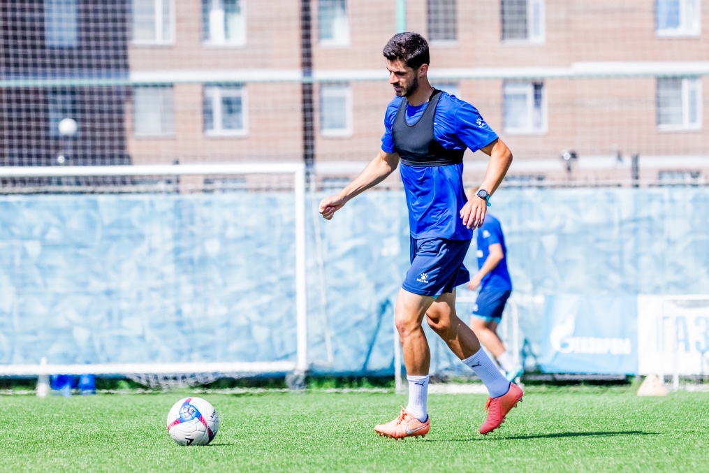 Тренировка «Зенита»-2 перед матчем с ФК «Торпедо-Владимир»