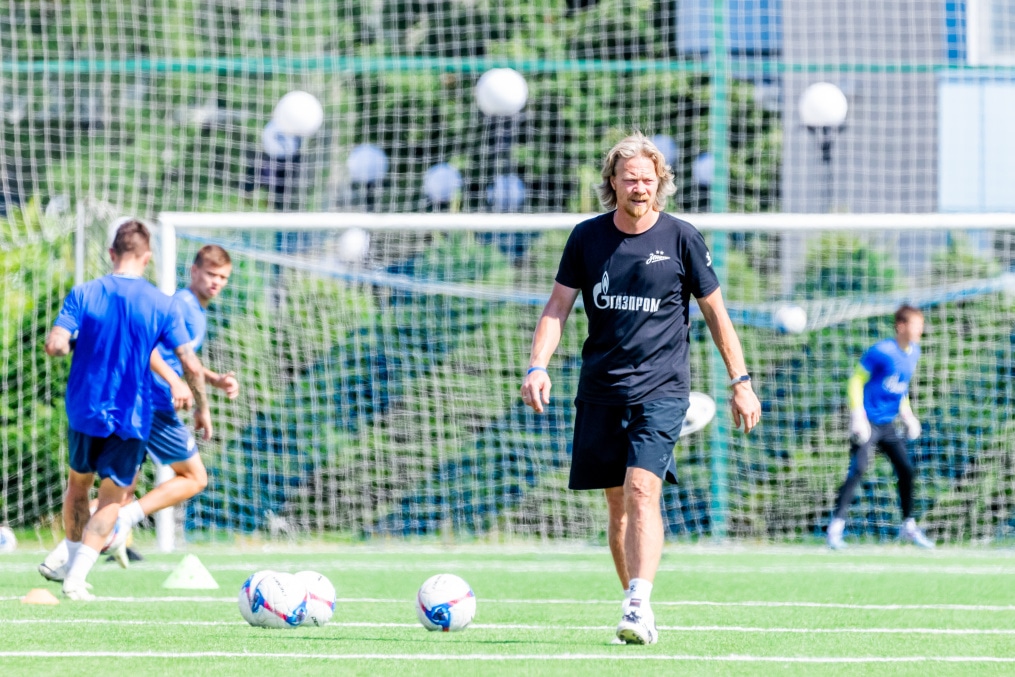 Тренировка «Зенита»-2 перед матчем с ФК «Торпедо-Владимир»
