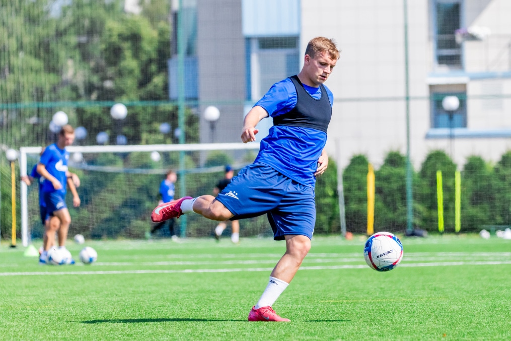 Тренировка «Зенита»-2 перед матчем с ФК «Торпедо-Владимир»