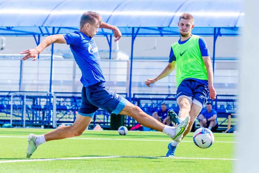 Тренировка «Зенита»-2 перед матчем с ФК «Торпедо-Владимир»