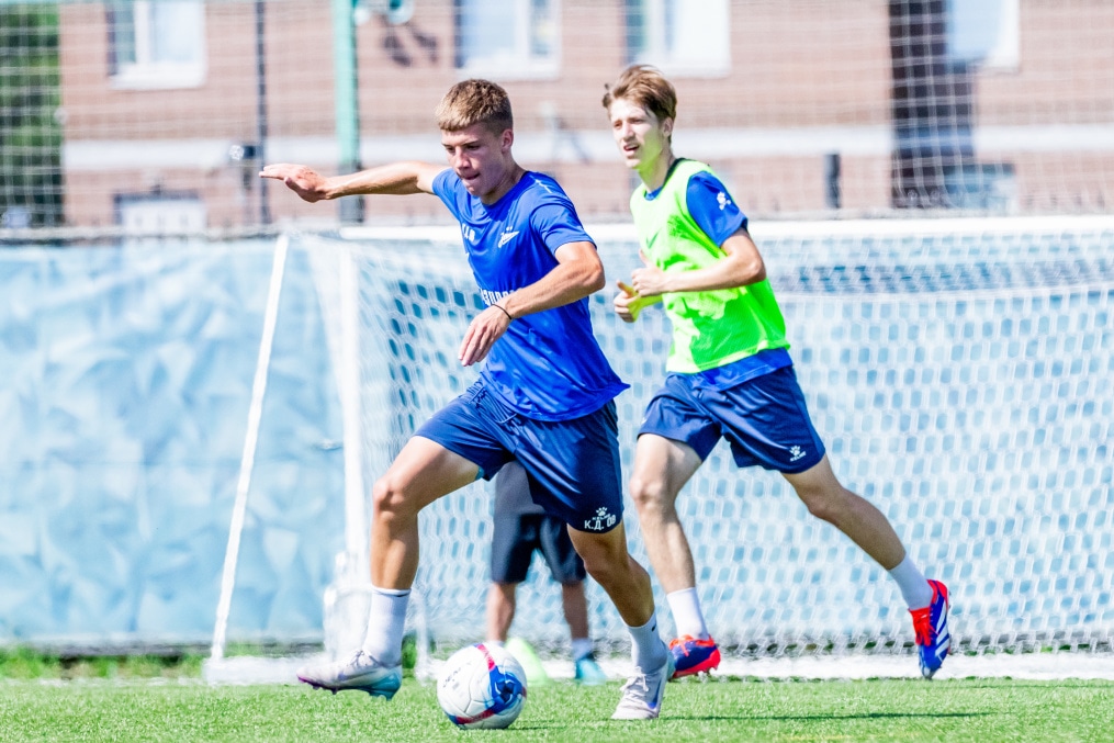 Тренировка «Зенита»-2 перед матчем с ФК «Торпедо-Владимир»