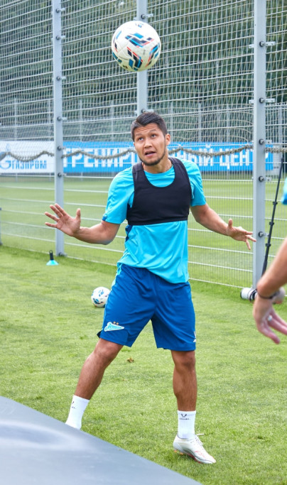 Открытая тренировка «Зенита»  перед матчем с ЦСКА