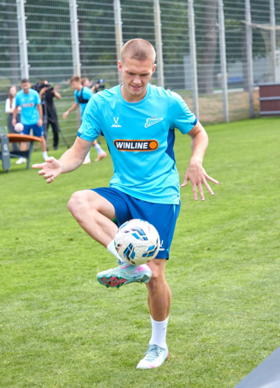 Открытая тренировка «Зенита»  перед матчем с ЦСКА