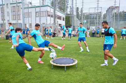 Открытая тренировка «Зенита»  перед матчем с ЦСКА