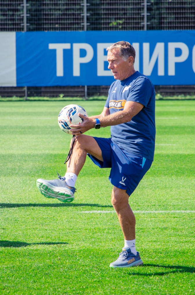 Тренировка «Зенита» в рамках подготовки к матчу c «Ахматом»