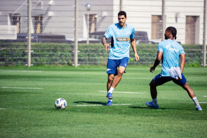 Тренировка «Зенита» в рамках подготовки к матчу c «Ахматом»