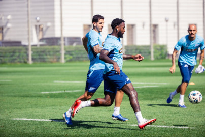 Тренировка «Зенита» в рамках подготовки к матчу c «Ахматом»