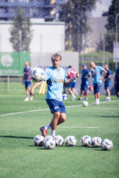 Тренировка «Зенита» в рамках подготовки к матчу c «Ахматом»