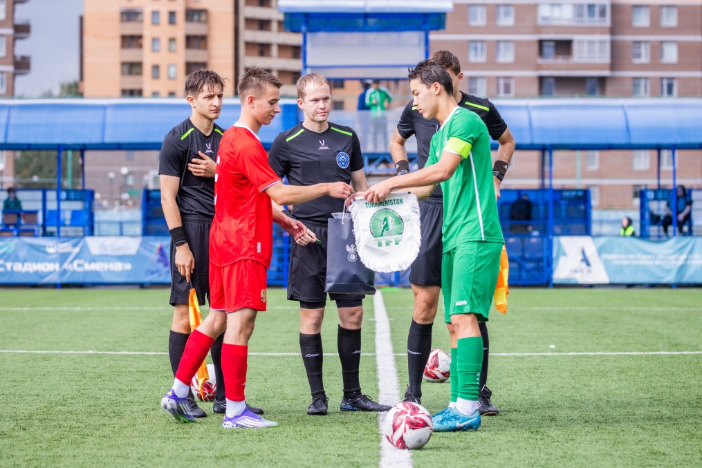 XVIII Международный юношеский турнир памяти Ю.А. Морозова: Сборная России — Сборная Туркменистана