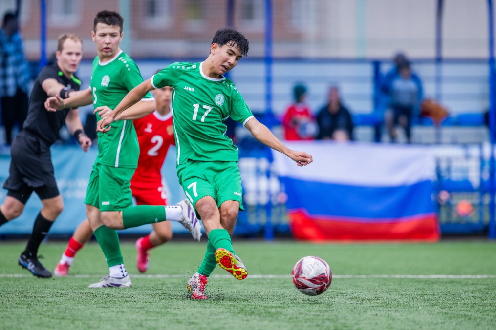 XVIII Международный юношеский турнир памяти Ю.А. Морозова: Сборная России — Сборная Туркменистана
