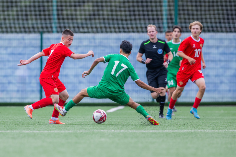 XVIII Международный юношеский турнир памяти Ю.А. Морозова: Сборная России — Сборная Туркменистана