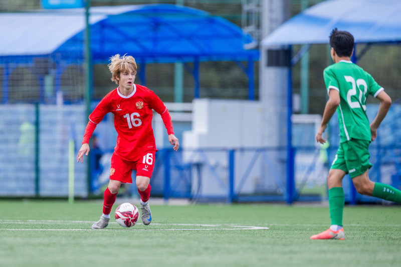 XVIII Международный юношеский турнир памяти Ю.А. Морозова: Сборная России — Сборная Туркменистана