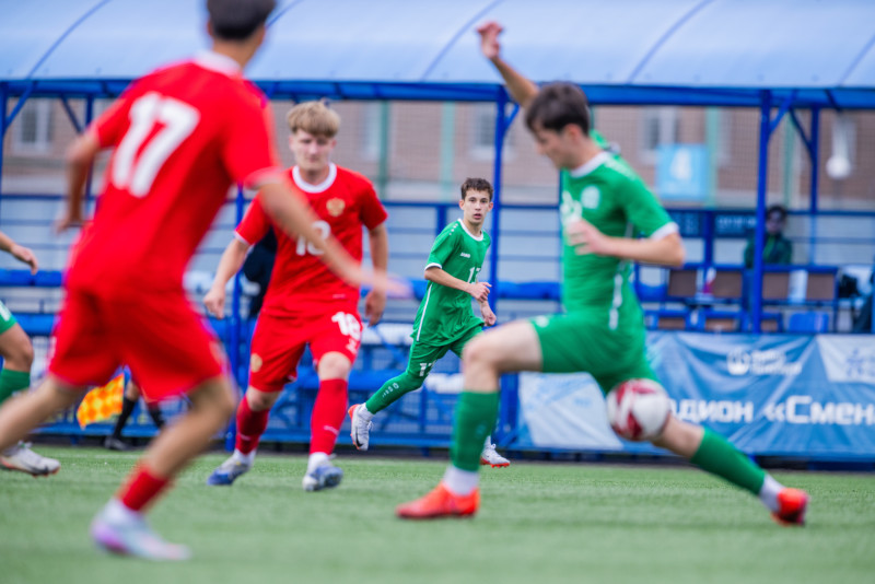 XVIII Международный юношеский турнир памяти Ю.А. Морозова: Сборная России — Сборная Туркменистана