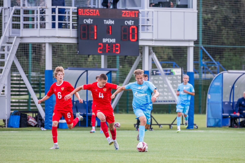 XVIII Международный юношеский турнир памяти Ю.А. Морозова: Сборная России — «Зенит»