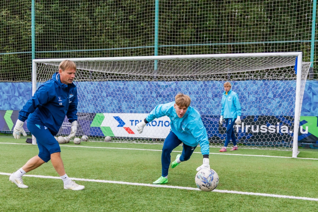 Тренировка «Зенита»-м перед матчем с «Краснодаром»-м