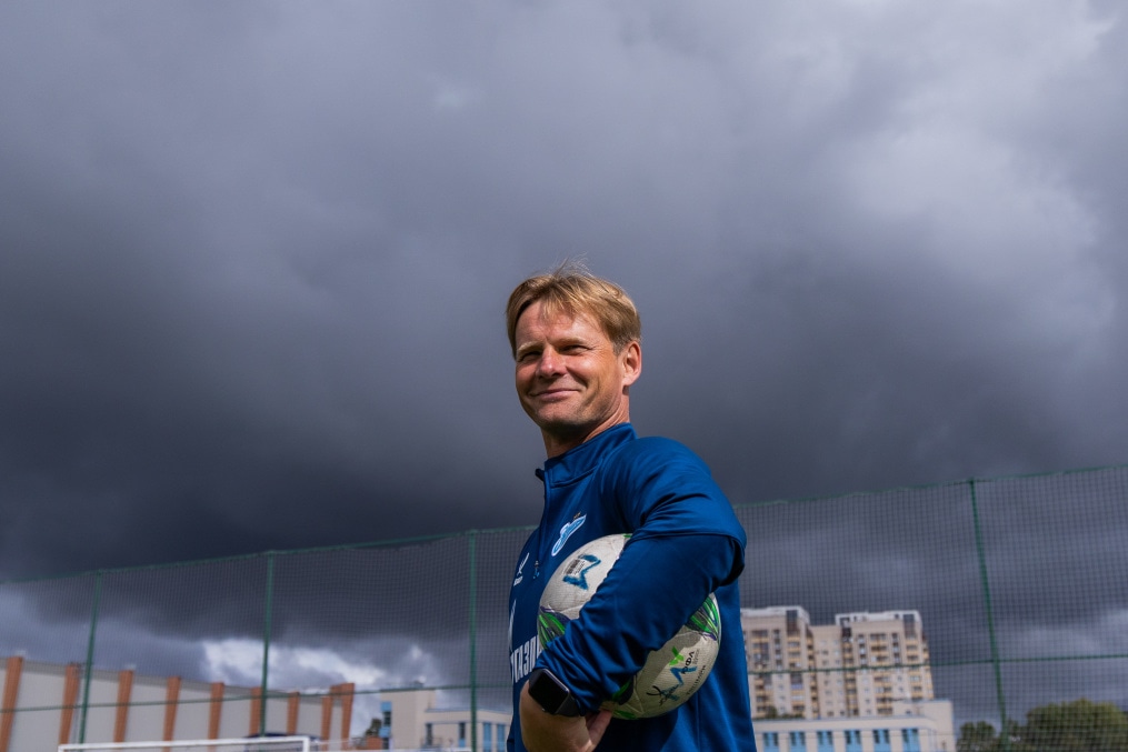 Тренировка «Зенита»-м перед матчем с «Краснодаром»-м