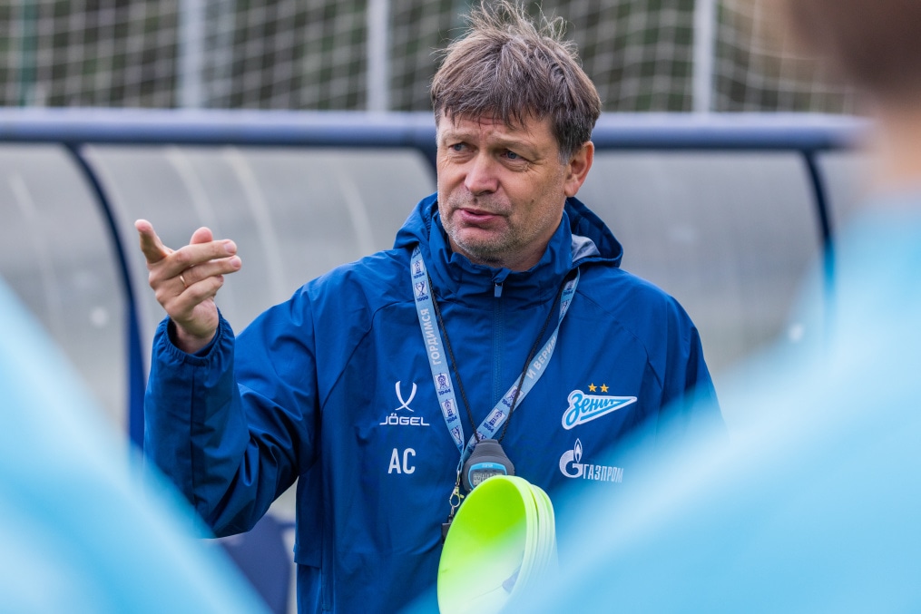 Тренировка «Зенита»-м перед матчем с «Краснодаром»-м