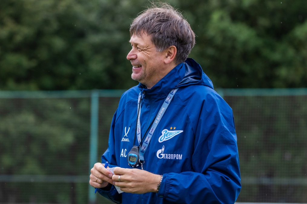 Тренировка «Зенита»-м перед матчем с «Краснодаром»-м