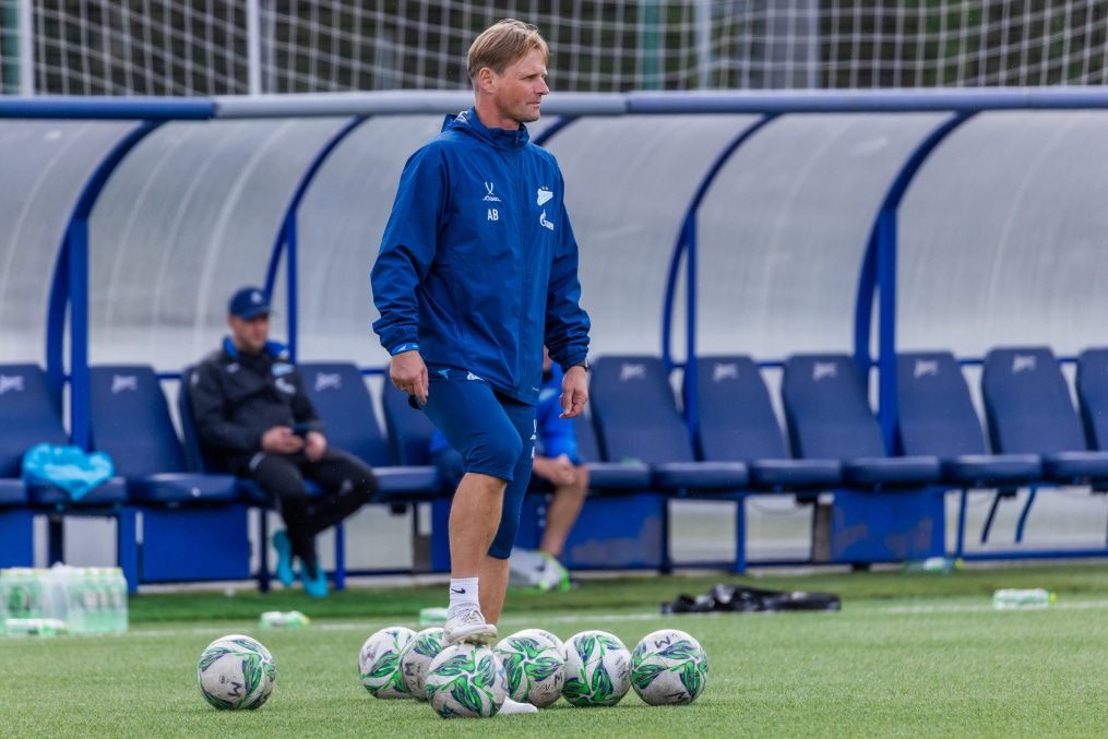 Тренировка «Зенита»-м перед матчем с «Краснодаром»-м