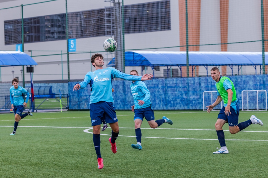Тренировка «Зенита»-м перед матчем с «Краснодаром»-м