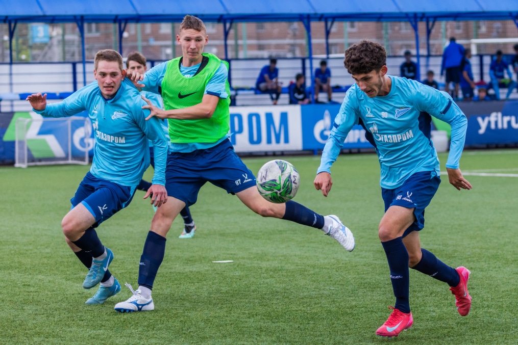 Тренировка «Зенита»-м перед матчем с «Краснодаром»-м