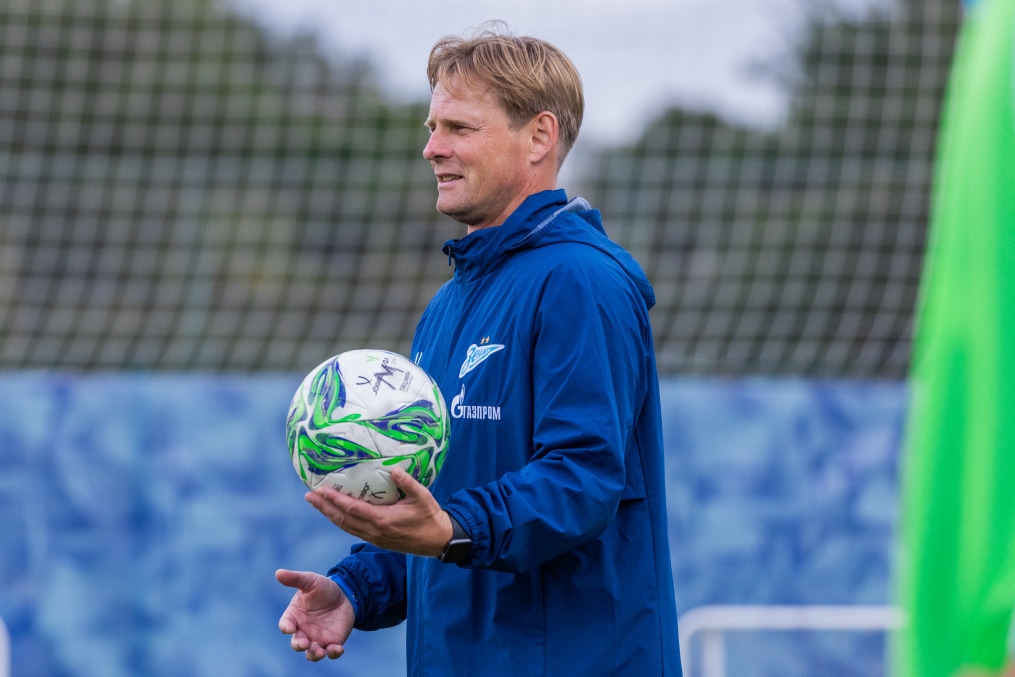 Тренировка «Зенита»-м перед матчем с «Краснодаром»-м