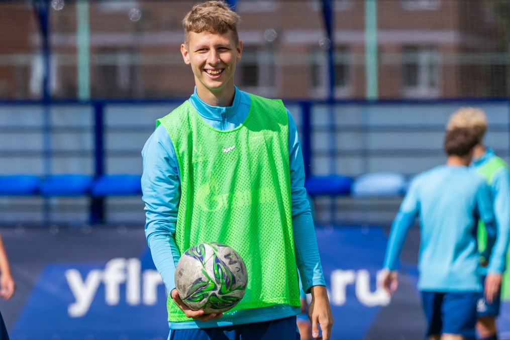 Тренировка «Зенита»-м перед матчем с «Краснодаром»-м