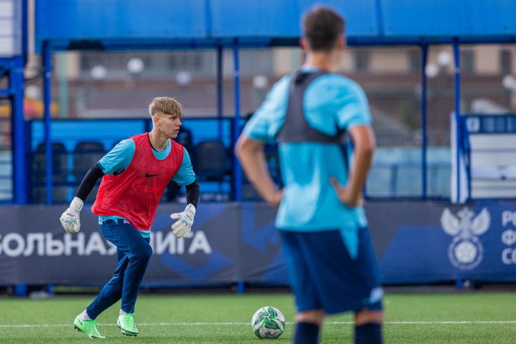 Тренировка «Зенита»-м перед матчем с «Краснодаром»-м