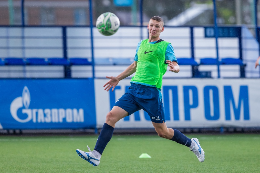 Тренировка «Зенита»-м перед матчем с «Краснодаром»-м