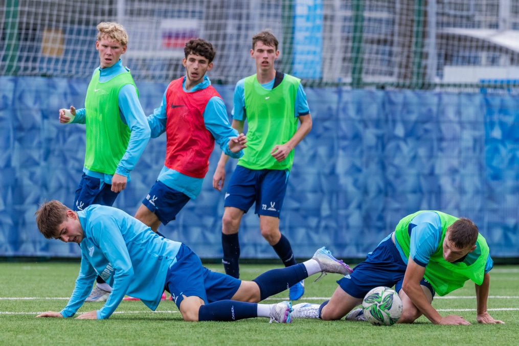 Тренировка «Зенита»-м перед матчем с «Краснодаром»-м