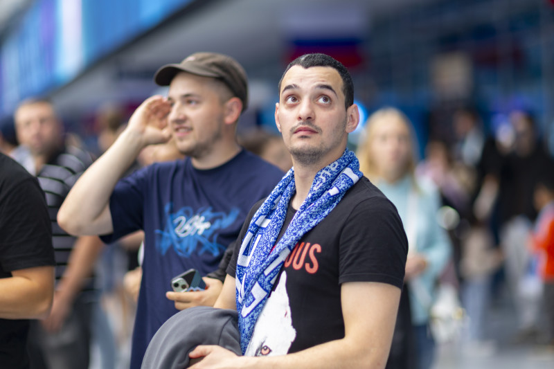 Болельщики на матче «Зенит» — «Пари НН»