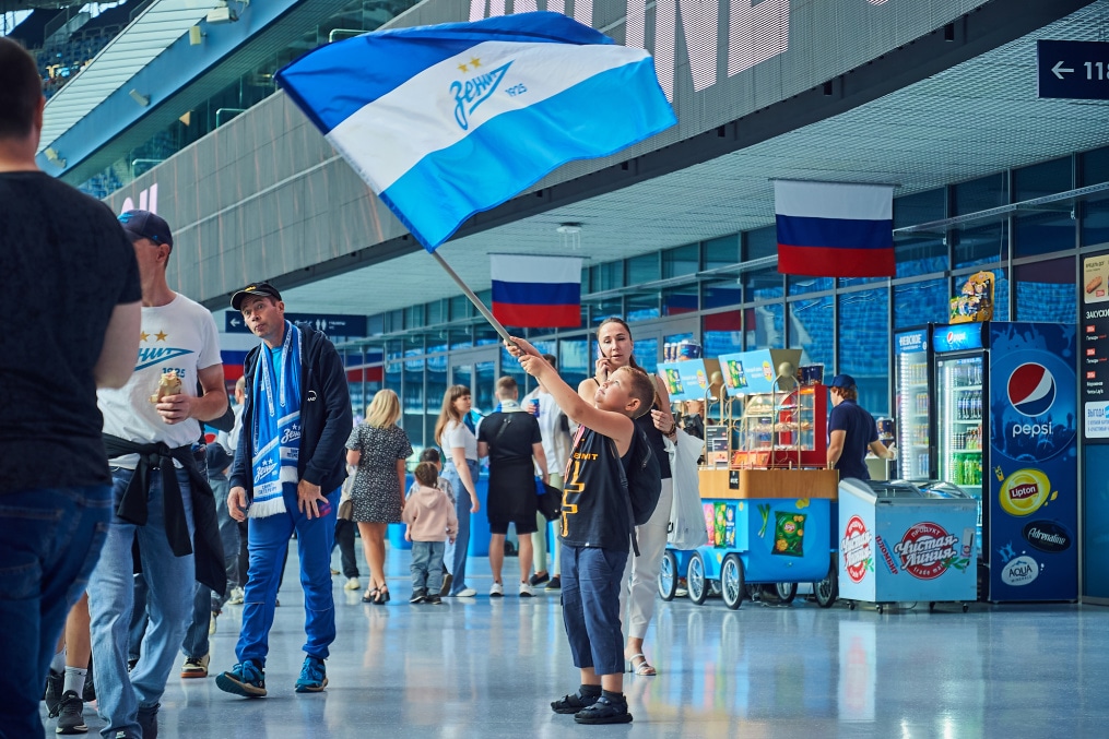 Фан-Променад на матче «Зенит» — «Сьон»