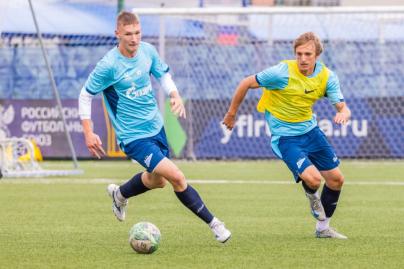 Тренировка «Зенита»-м перед матчем с ФК «Ростов»-м