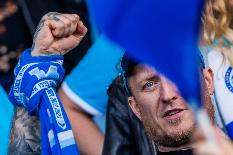 Фанаты на матче «Зенит»-2 — «Иркутск»