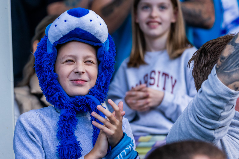 Фанаты на матче «Зенит»-2 — «Иркутск»