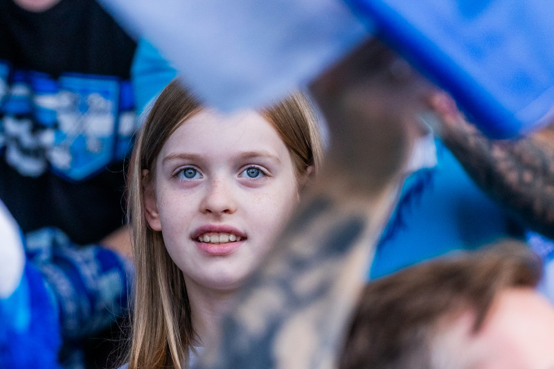 Фанаты на матче «Зенит»-2 — «Иркутск»