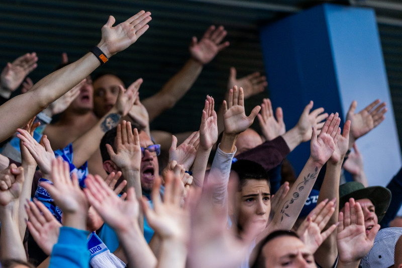 Фанаты на матче «Зенит»-2 — «Иркутск»