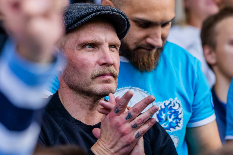 Фанаты на матче «Зенит»-2 — «Иркутск»