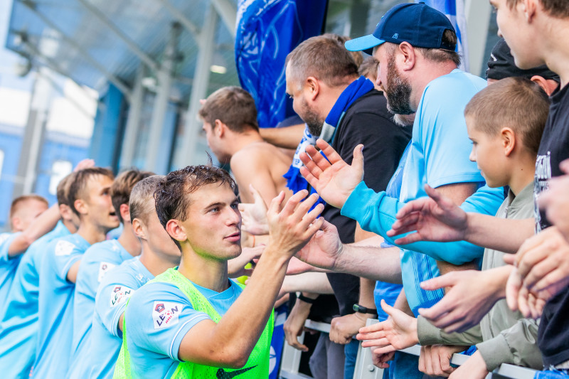 Фанаты на матче «Зенит»-2 — «Иркутск»