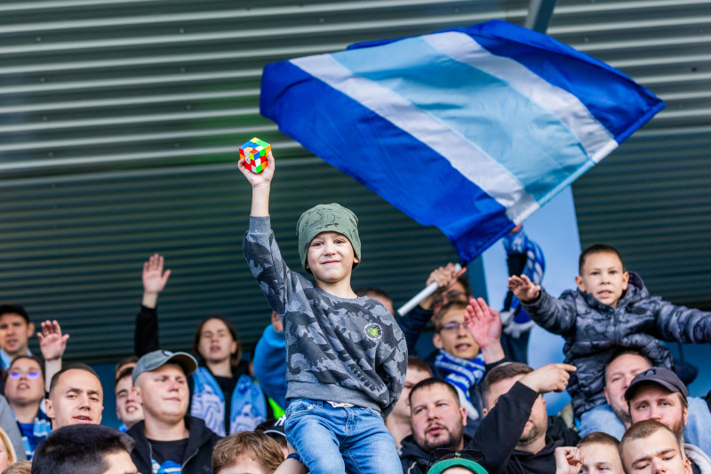 Фанаты на матче «Зенит»-2 — «Иркутск»