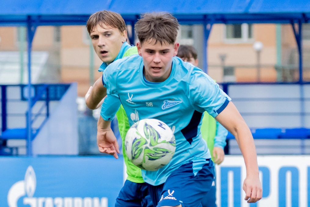 Тренировка «Зенита»-м перед матчем с ФК «Динамо»-м