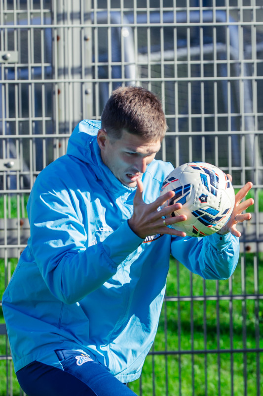 Тренировка основного состава перед матчем с «Оренбургом»