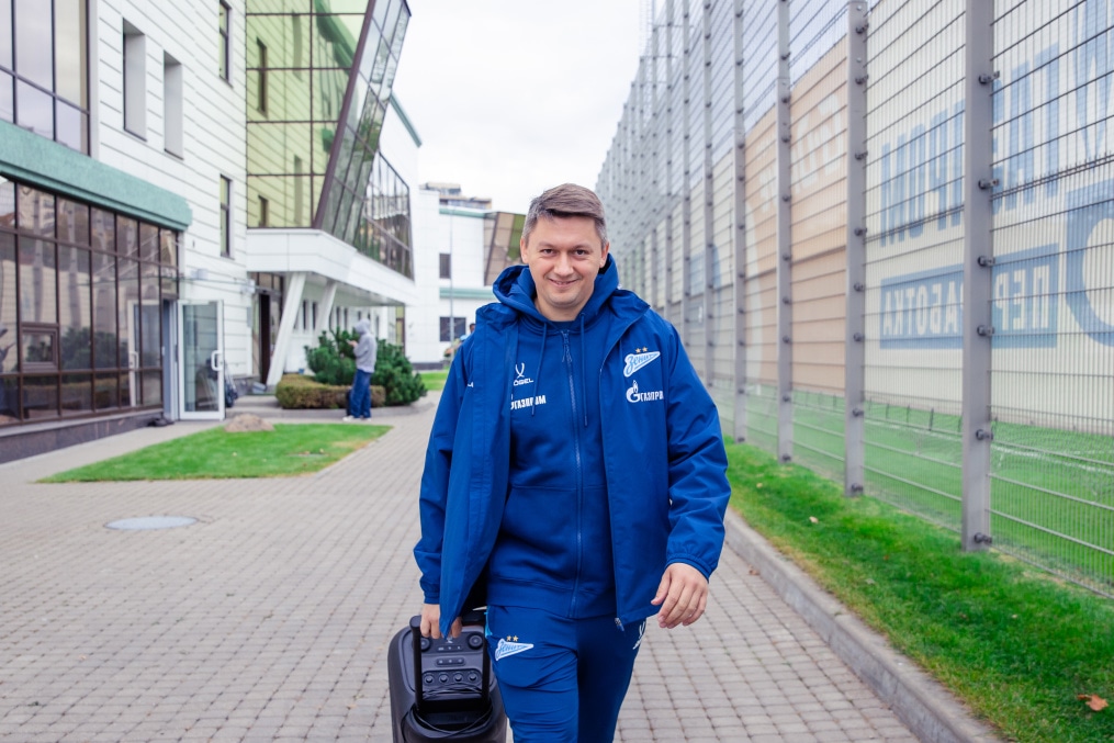 Тренировка основного состава перед матчем с «Акроном»