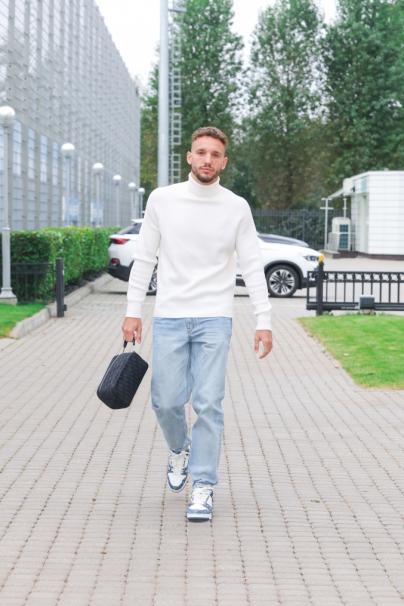 «Зенит. Стиль»: приезд игроков на тренировку перед матчем с «Акроном»