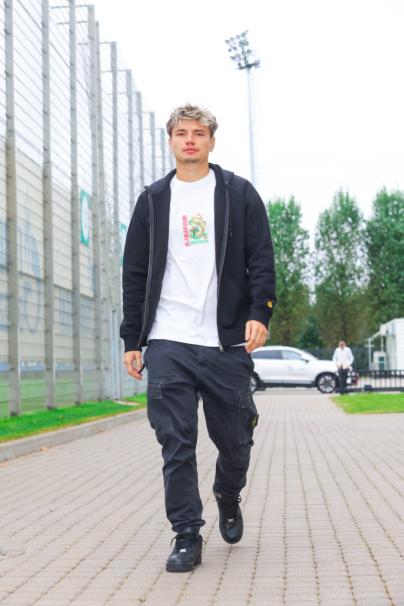 «Зенит. Стиль»: приезд игроков на тренировку перед матчем с «Акроном»