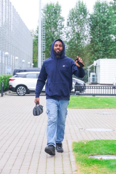 «Зенит. Стиль»: приезд игроков на тренировку перед матчем с «Акроном»