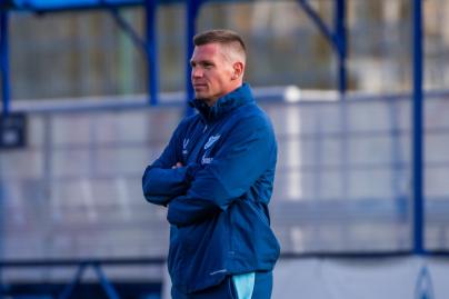 Тренировка «Зенита»-2 перед матчем с ФК «Космос»