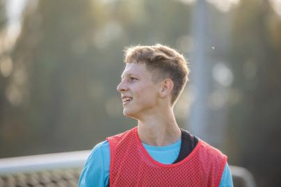 Тренировка «Зенита»-м перед товарищеским матчем «Зенит»-м — СШОР «Зенит»-м