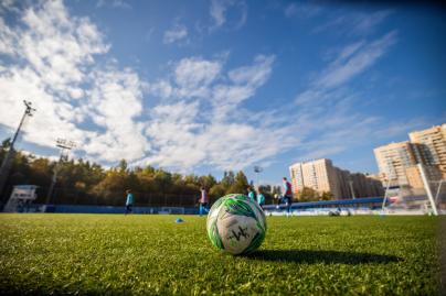 Тренировка «Зенита»-м перед товарищеским матчем «Зенит»-м — СШОР «Зенит»-м